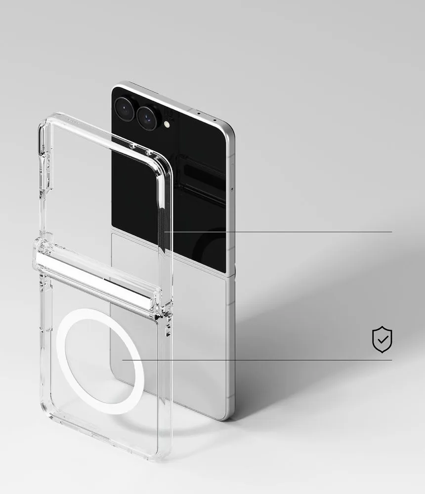 Samsung Galaxy Z Flip 8 suojakuori RINGKE FUSION FLAP MAGNETIC MAGSAFE