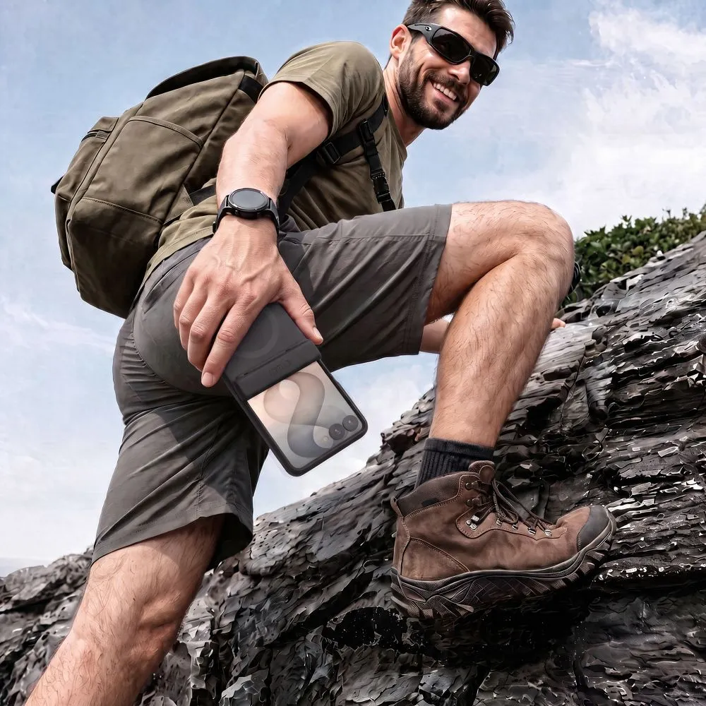 Samsung Galaxy Z Flip 8 skal svart TECH-PROTECT KEVLAR AURA MAGSAFE