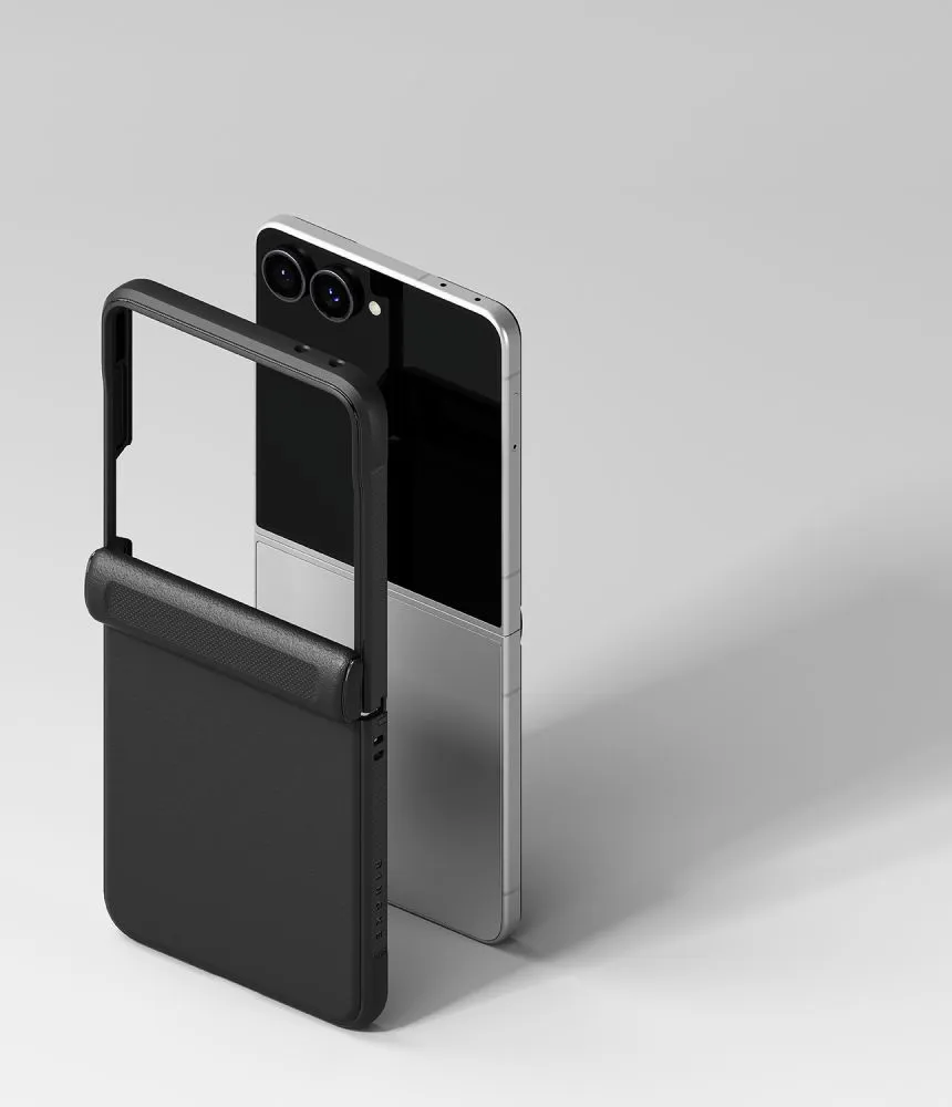 Samsung Galaxy Z Flip 8 Telefoni kaaned must RINGKE ONYX FLAP