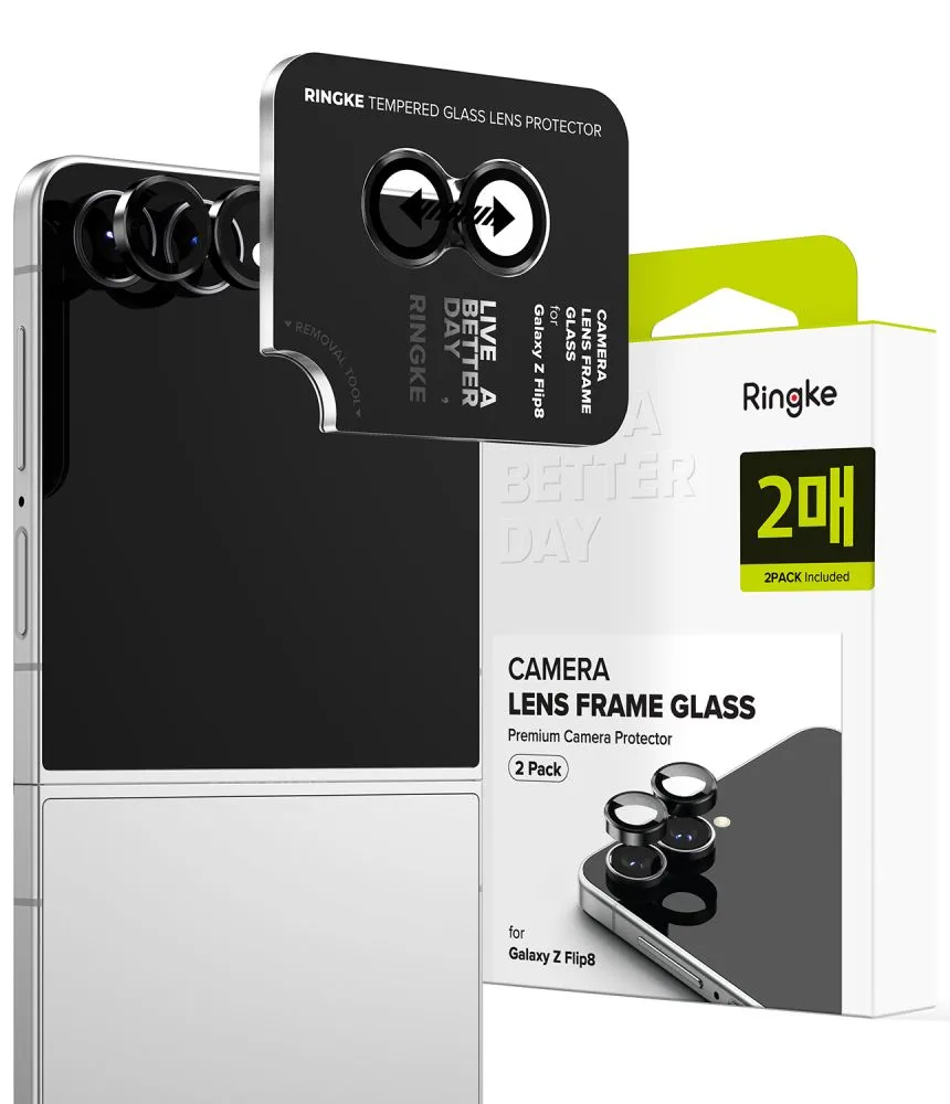 Samsung Galaxy Z Flip 8 RINGKE CAMERA FRAME 2-PACK Telefona maciņi un vāciņi