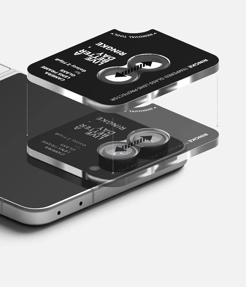 Samsung Galaxy Z Flip 8 RINGKE CAMERA FRAME 2-PACK Telefona maciņi un vāciņi