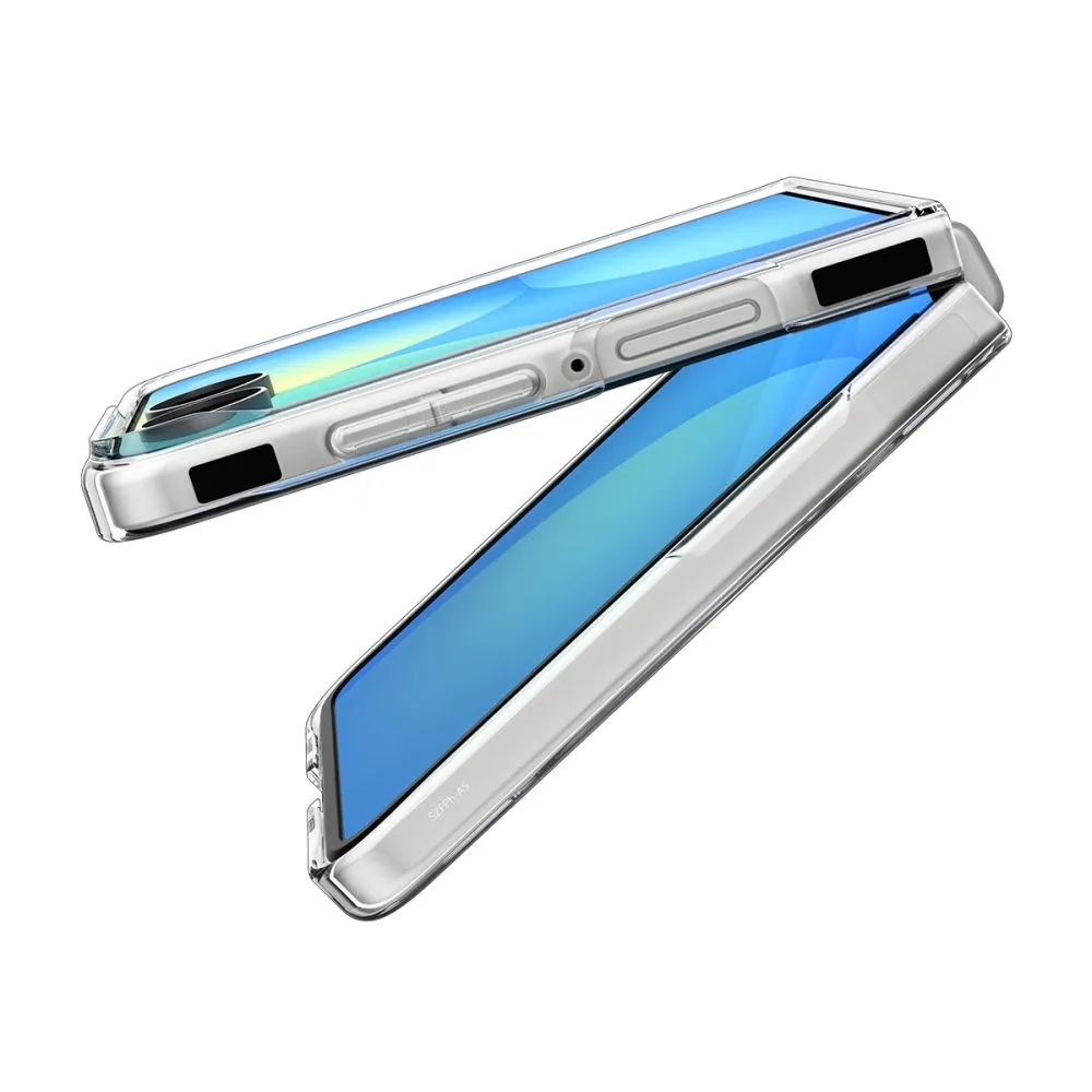 Samsung Galaxy Z Flip 8 Telefoni kaaned läbipaistev SPIGEN AIRSKIN MAGSAFE