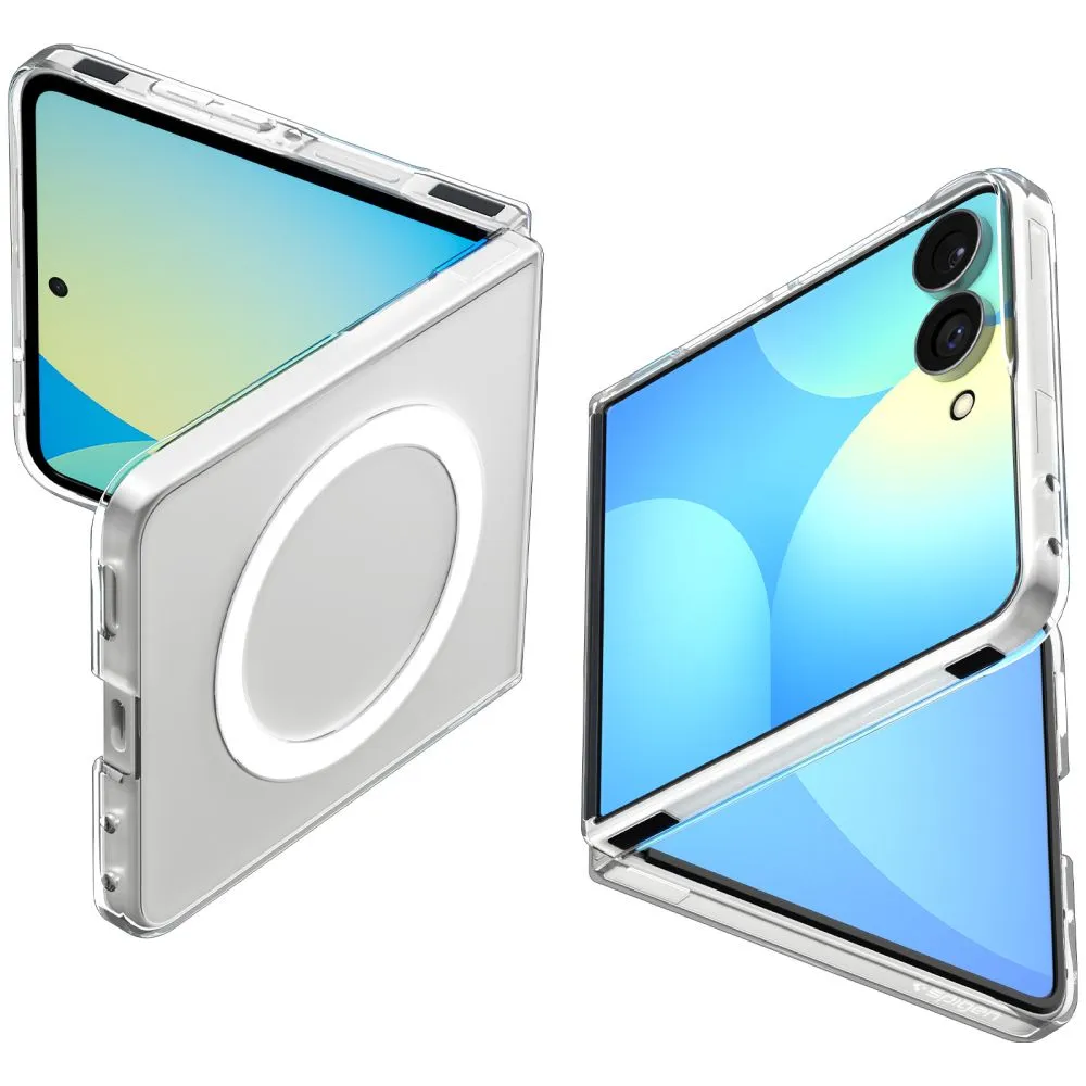Samsung Galaxy Z Flip 8 Telefoni kaaned läbipaistev SPIGEN AIRSKIN MAGSAFE