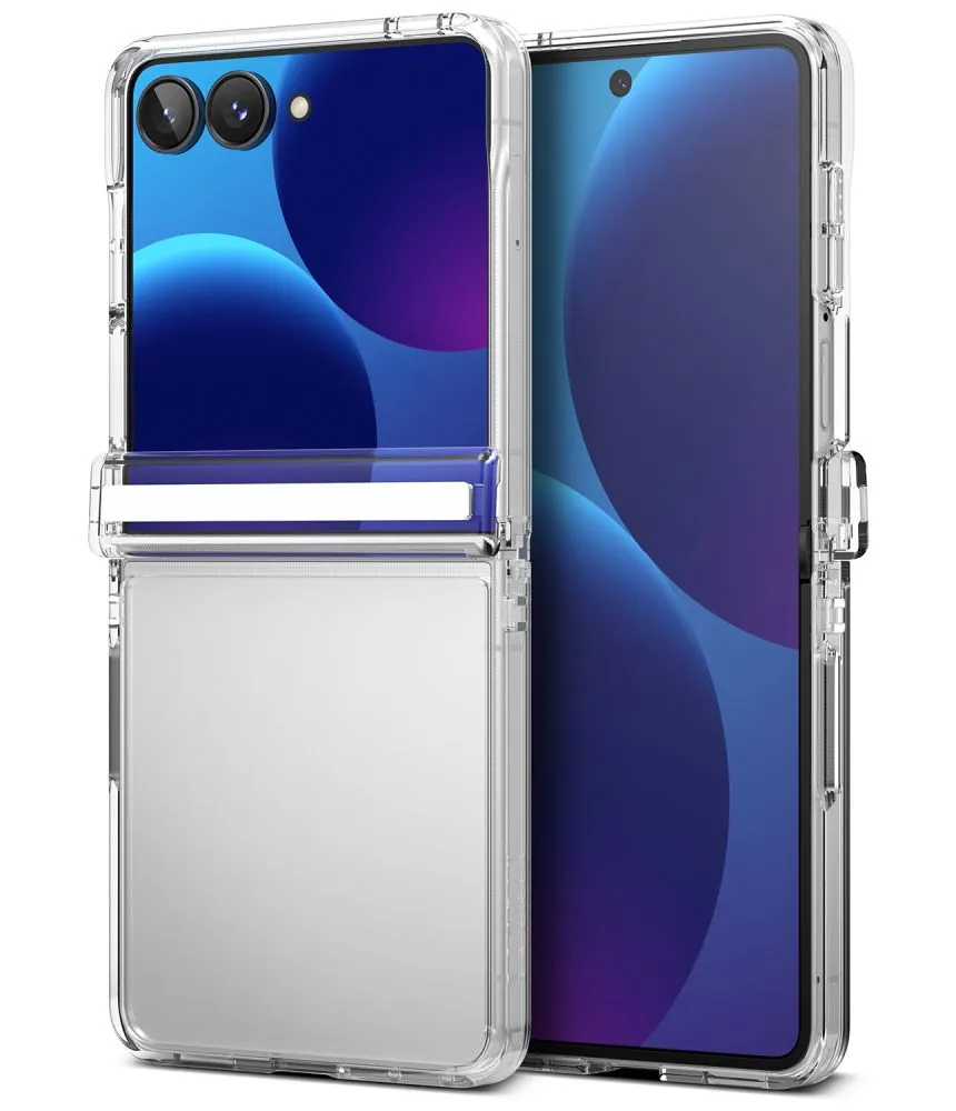 Samsung Galaxy Z Flip 8 Telefona vāciņš caurspīdīgs RINGKE FUSION FLAP