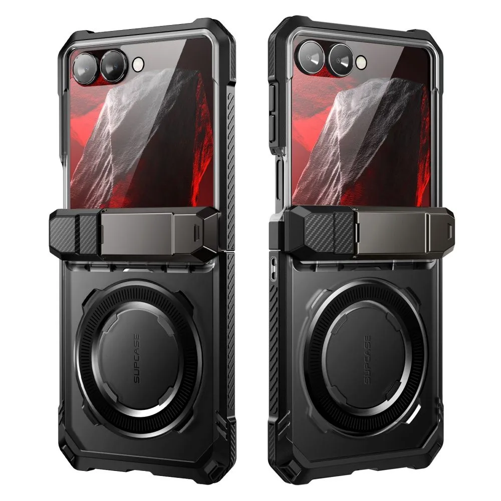Samsung Galaxy Z Flip 8 Phone Cover black SUPCASE UB GRIP MAG MAGSAFE
