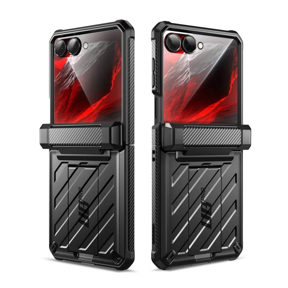 Samsung Galaxy Z Flip 8 Telefoni kaaned must SUPCASE UNICORN BEETLE PRO