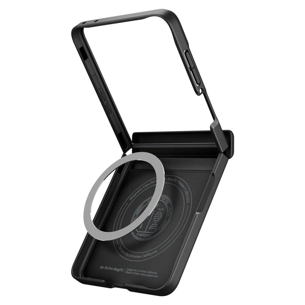 Samsung Galaxy Z Flip 8 чехол черный SPIGEN AIR FIT PRO MAGSAFE