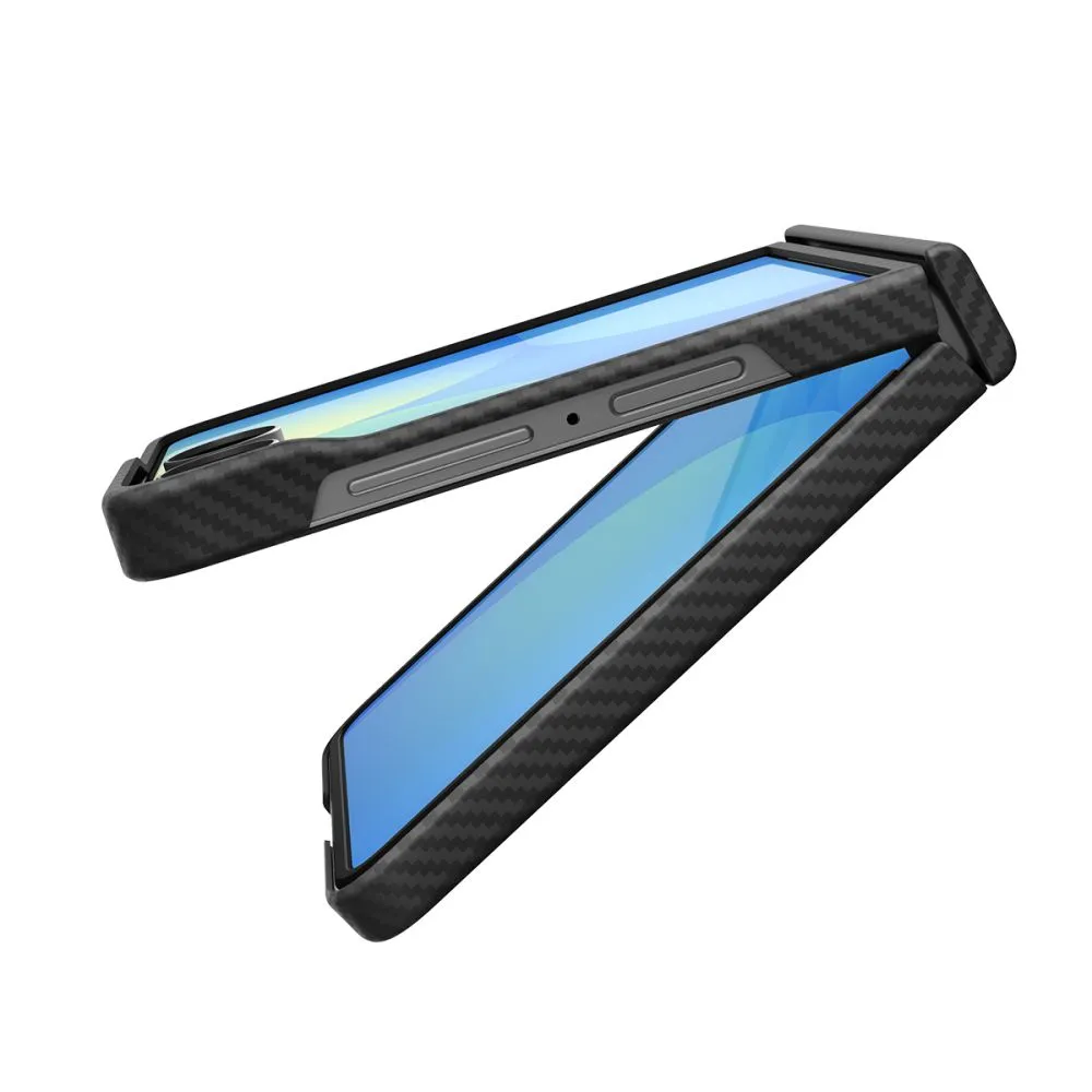 Samsung Galaxy Z Flip 8 чехол черный SPIGEN AIRSKIN ARAMID MAGSAFE