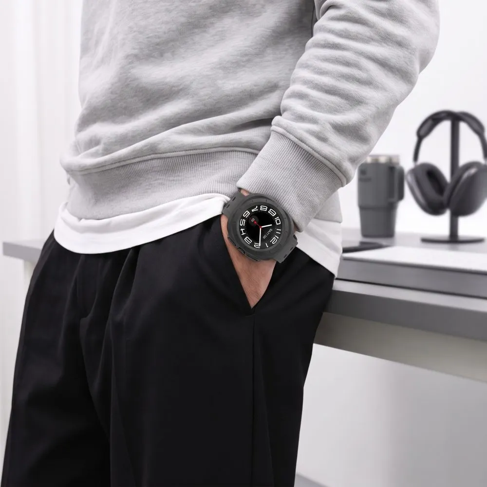 Samsung Galaxy Watch Ultra 2 (47mm) Apsauginiai dėklai ir  TECH-PROTECT DEFENSE 2-PACK (47 mm)