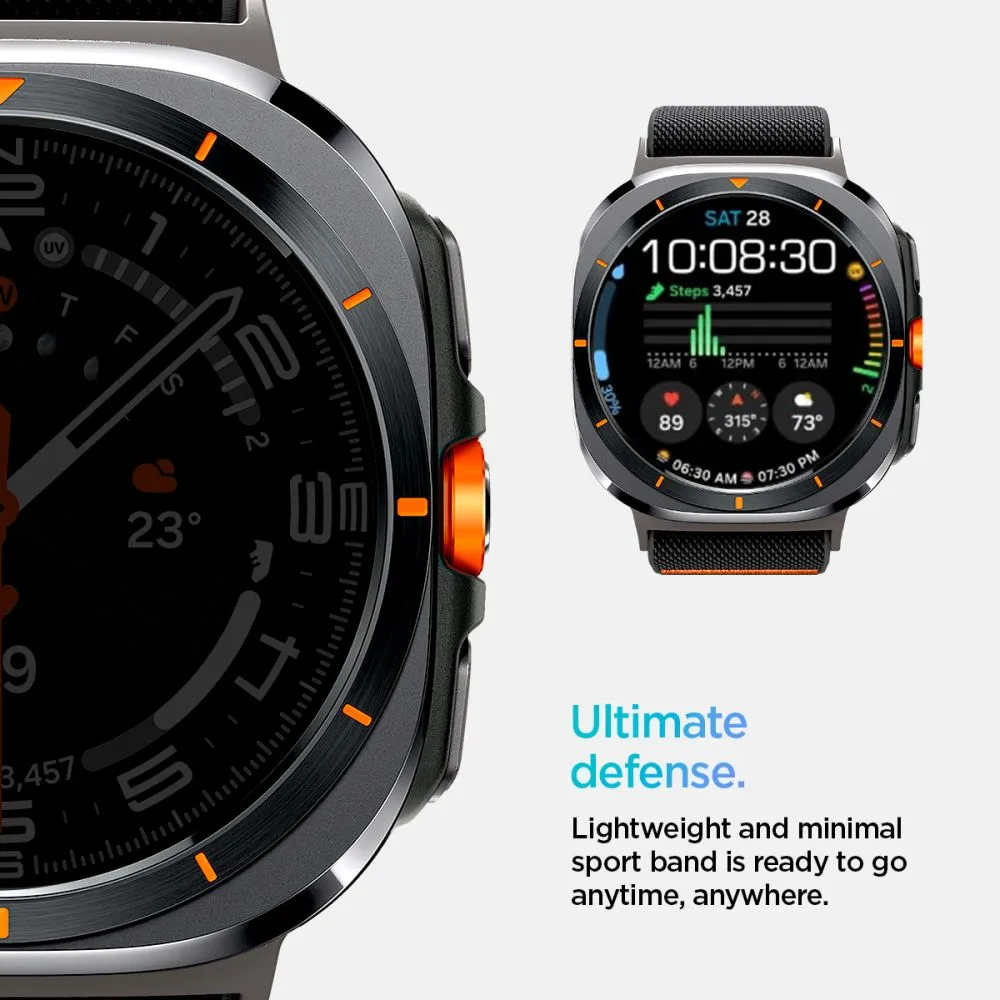 Samsung Galaxy Watch Ultra 2 (47mm) Smartwatch Bands black SPIGEN FIT LITE