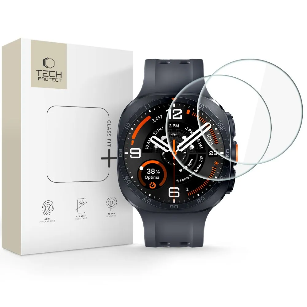 Samsung Galaxy Watch Ultra 2 (47mm) Tempered glass TECH-PROTECT GLASS FIT+ 2-PACK