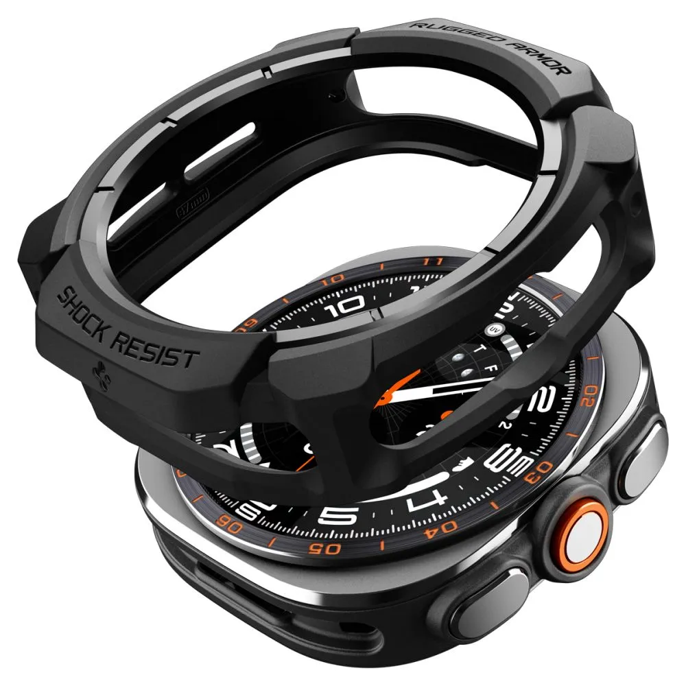 Samsung Galaxy Watch Ultra 2 (47mm) Kaitseümbrised ja kotid must SPIGEN RUGGED ARMOR 2026 (47 MM)