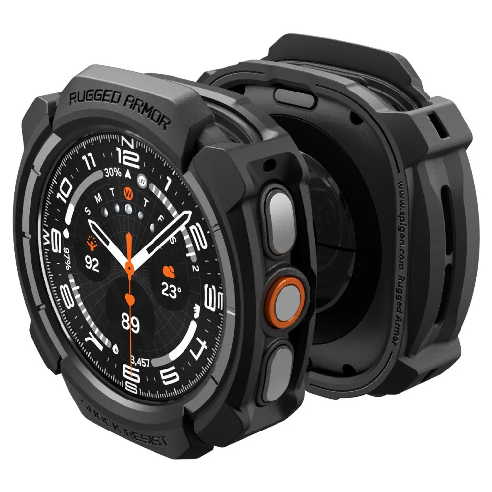 Samsung Galaxy Watch Ultra 2 (47mm) Kaitseümbrised ja kotid must SPIGEN RUGGED ARMOR 2026 (47 MM)