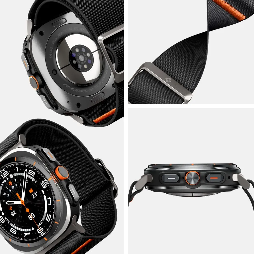 Samsung Galaxy Watch Ultra 2 (47mm) Smartwatch Bands black SPIGEN FIT LITE