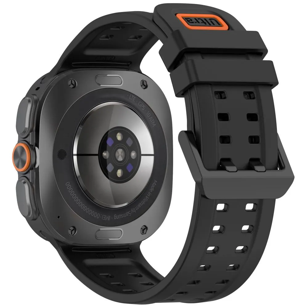 Samsung Galaxy Watch Ultra 2 (47mm) Smartwatch Bands black TECH-PROTECT SILICONE AIR