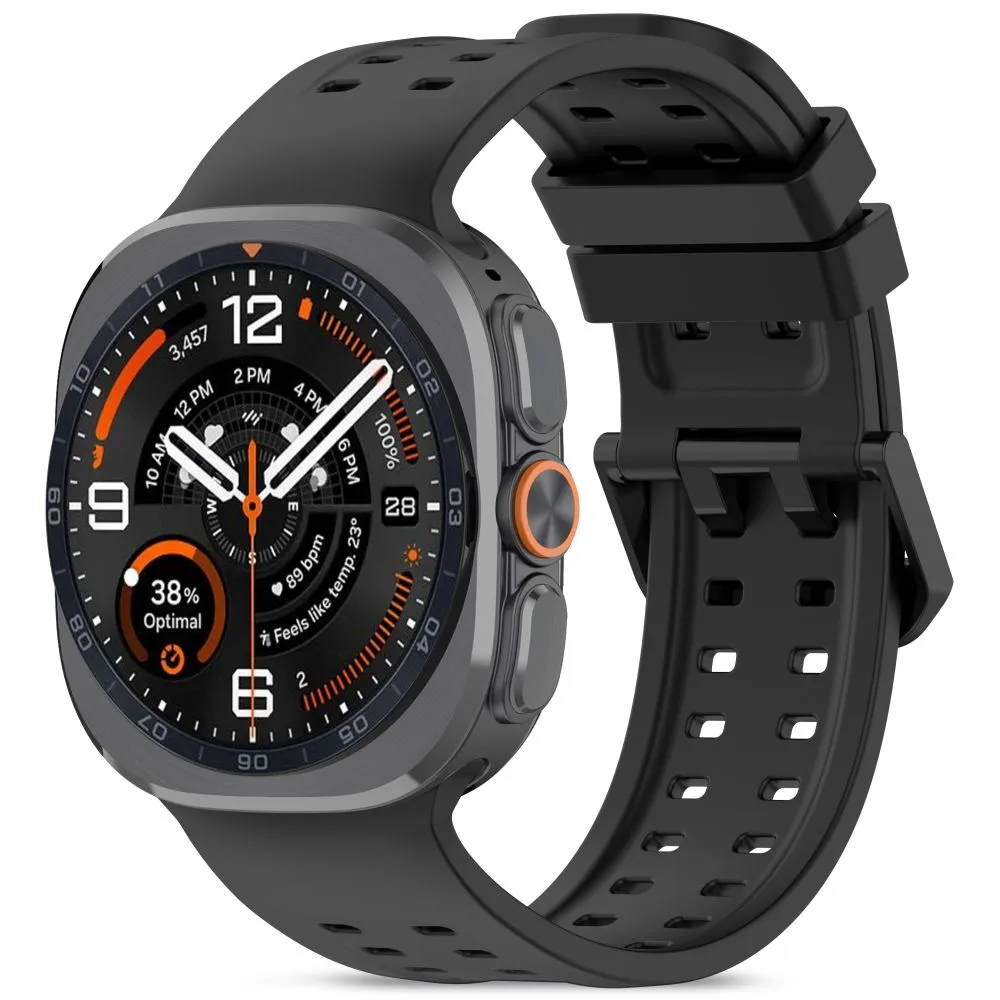 Samsung Galaxy Watch Ultra 2 (47mm) Smartwatch Bands black TECH-PROTECT SILICONE AIR