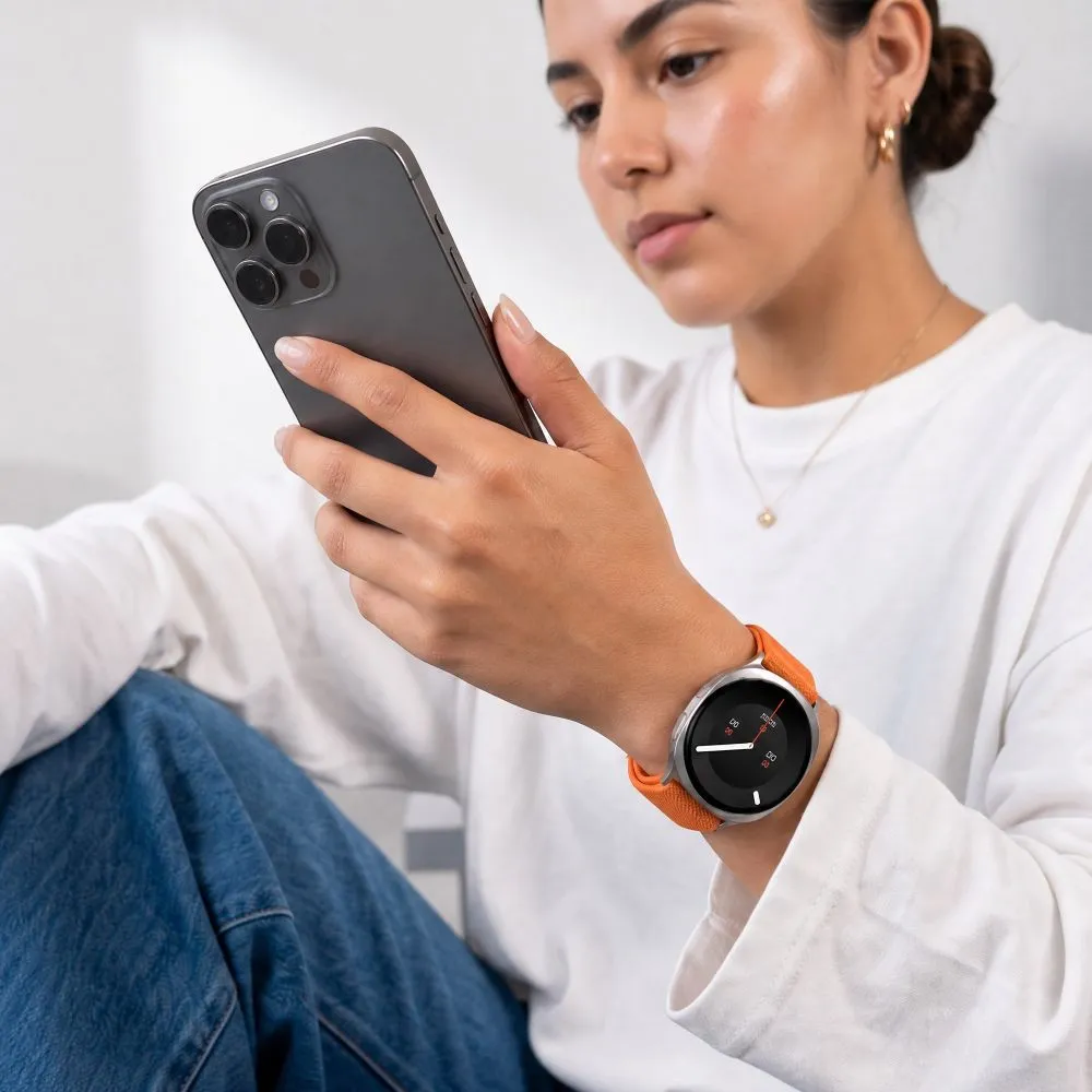 Samsung Galaxy Watch 9 Išmaniojo laikrodžių dirželiai TECH-PROTECT NYLON CLASP (40/44/46 MM)