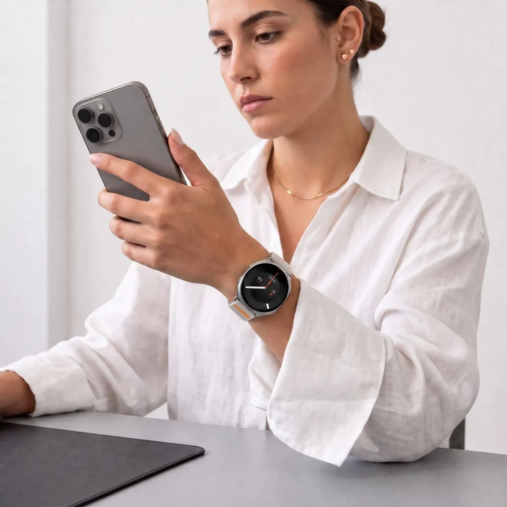 Samsung Galaxy Watch 9 Išmaniojo laikrodžių dirželiai TECH-PROTECT NYLON CLASP (40/44/46 MM)