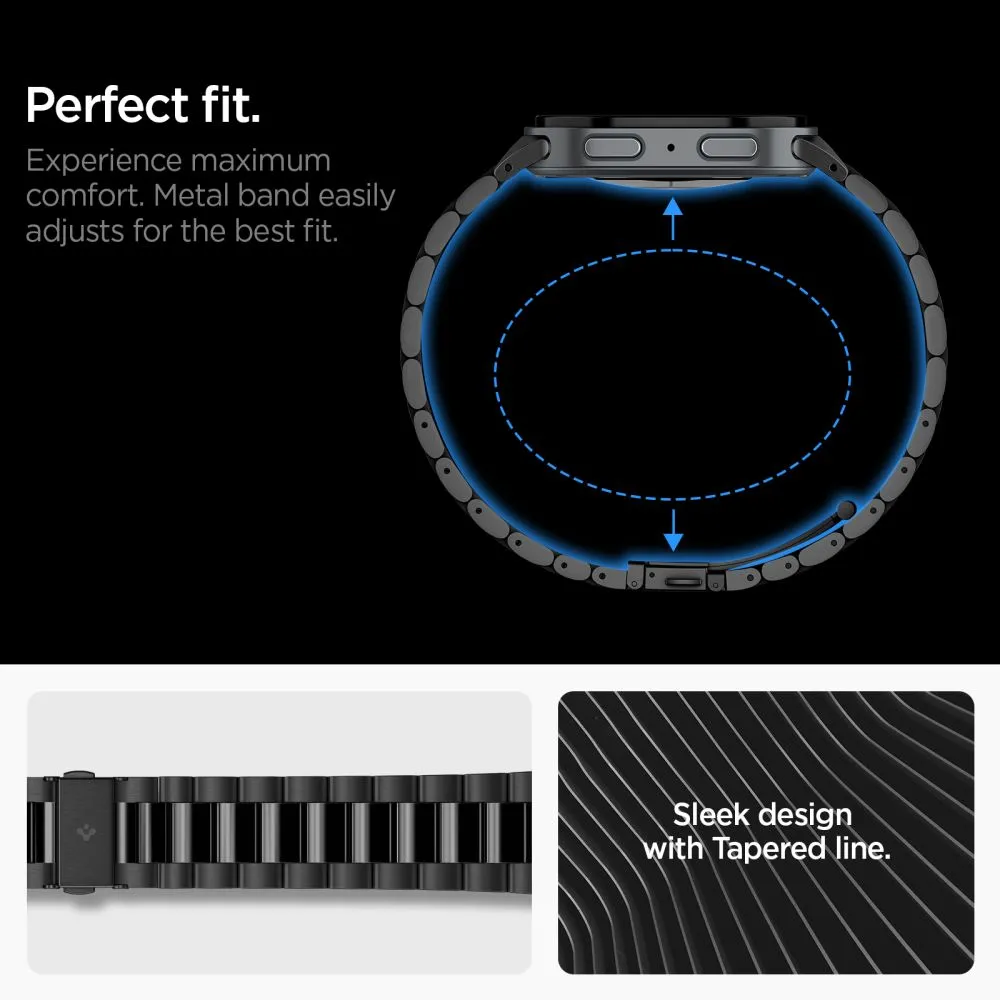 Samsung Galaxy Watch 9 Älykellon rannekkeet SPIGEN MODERN FIT 316L BAND (40/44/46 MM)