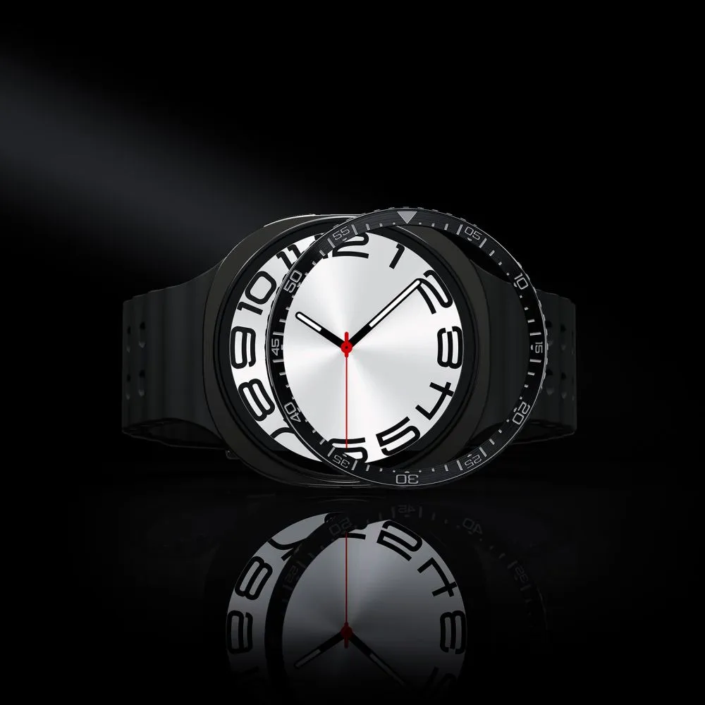Samsung Galaxy Watch 9 Kaitseümbrised ja kotid must SPIGEN BEZEL TUNE DIVER (44 MM)