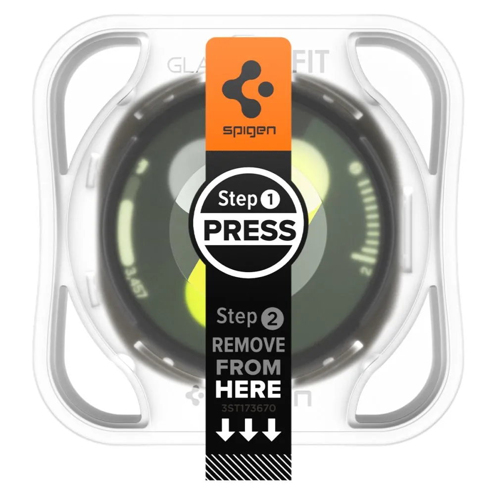Samsung Galaxy Watch 9 Tempered glass  SPIGEN GLAS.TR ”EZ-FIT” 2-PACK (40 MM)