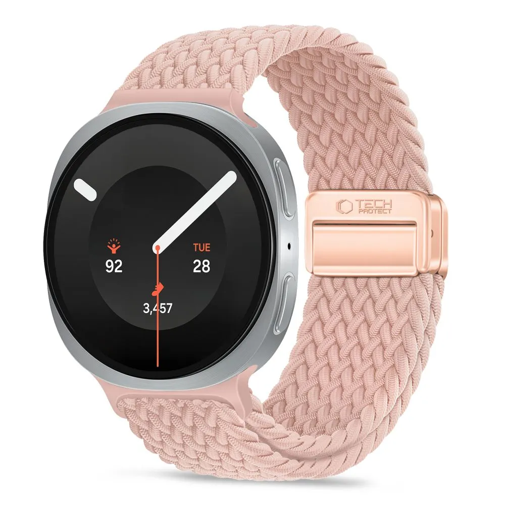 Samsung Galaxy Watch 9 Nutikellade rihmad  TECH-PROTECT NYLONMAG (40/44/46 MM)