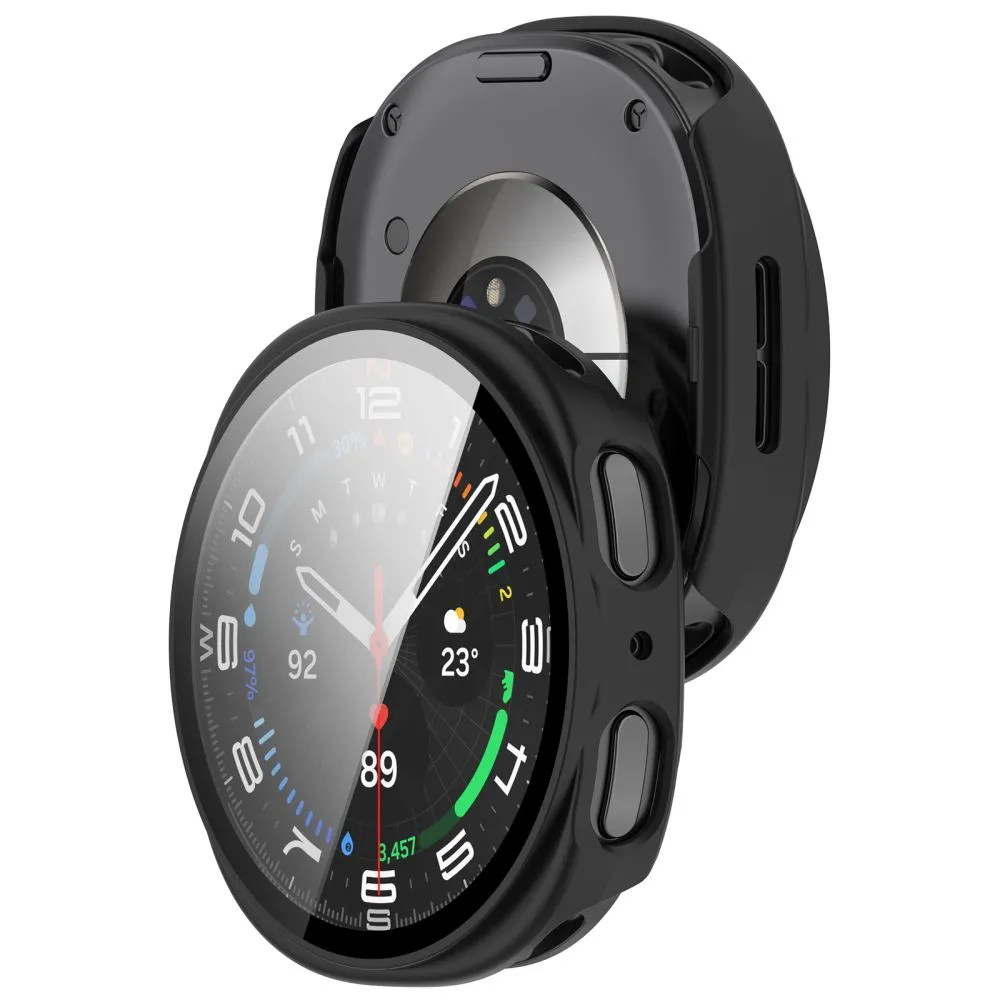 Samsung Galaxy Watch 9 Apsauginiai dėklai ir  TECH-PROTECT DEFENSE 2-PACK (40 MM)