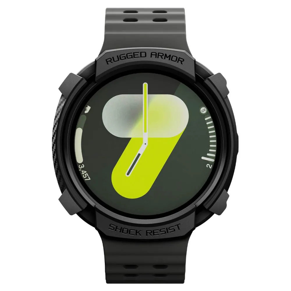 Samsung Galaxy Watch 9 Kaitseümbrised ja kotid must SPIGEN RUGGED ARMOR (44 MM)