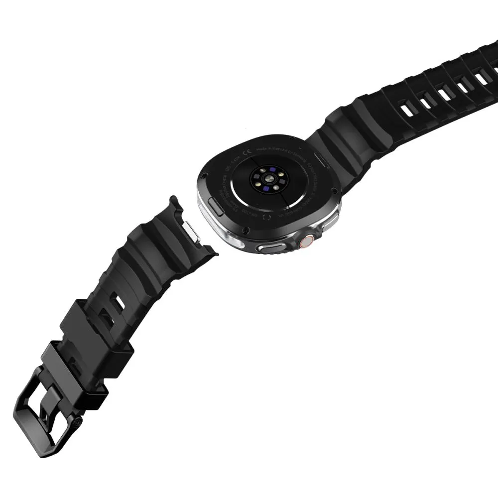 Samsung Galaxy Watch 9 Nutikellade rihmad must SPIGEN WBS2 BAND (40/44/46 MM)