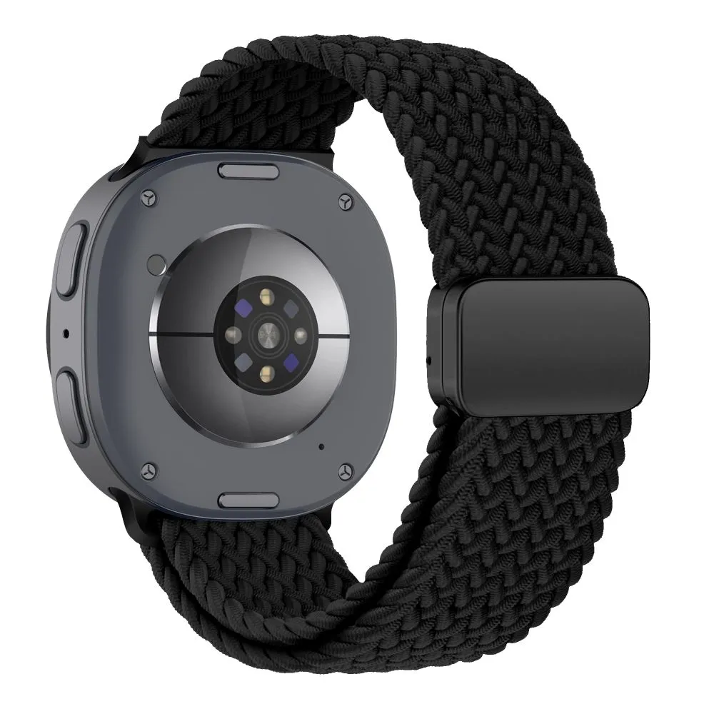 Samsung Galaxy Watch 9 Nutikellade rihmad must TECH-PROTECT NYLONMAG (40/44/46 MM)