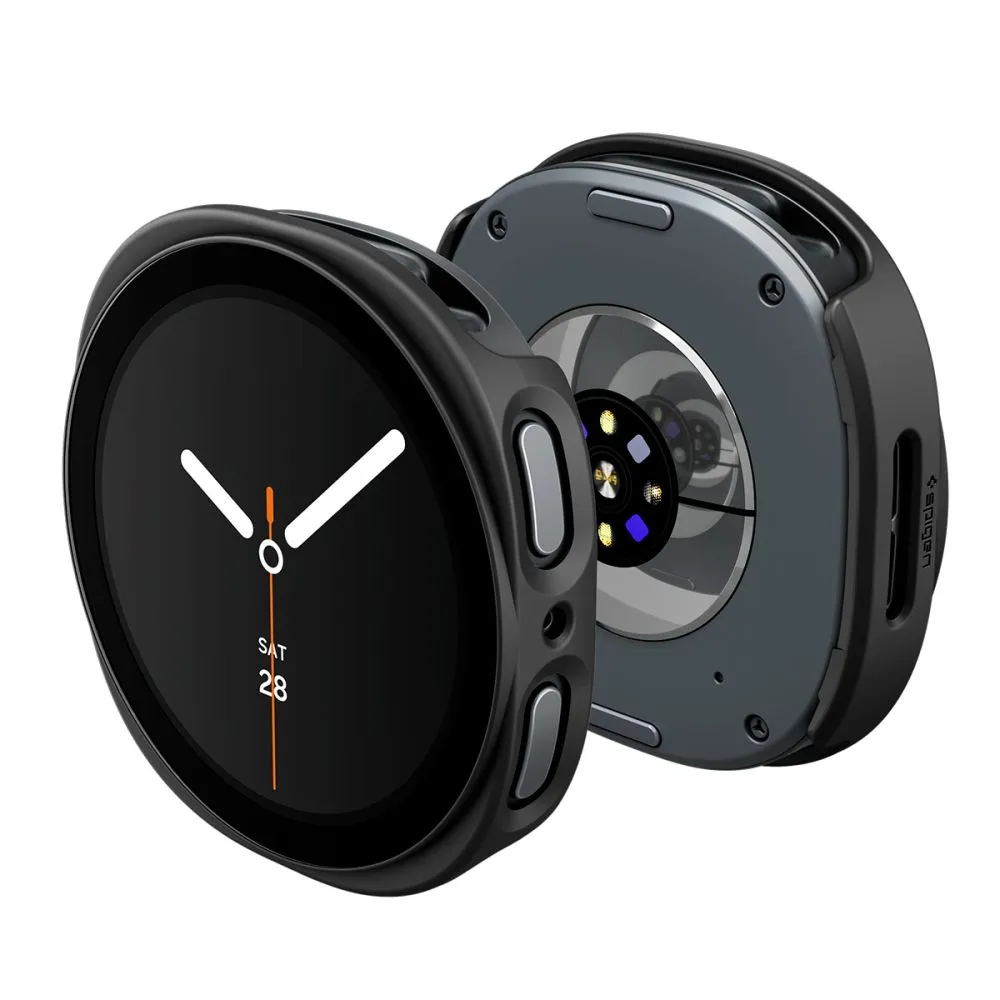 Samsung Galaxy Watch 9 Aizsargvāciņi un maciņi melns SPIGEN THIN FIT 360 (44 MM)