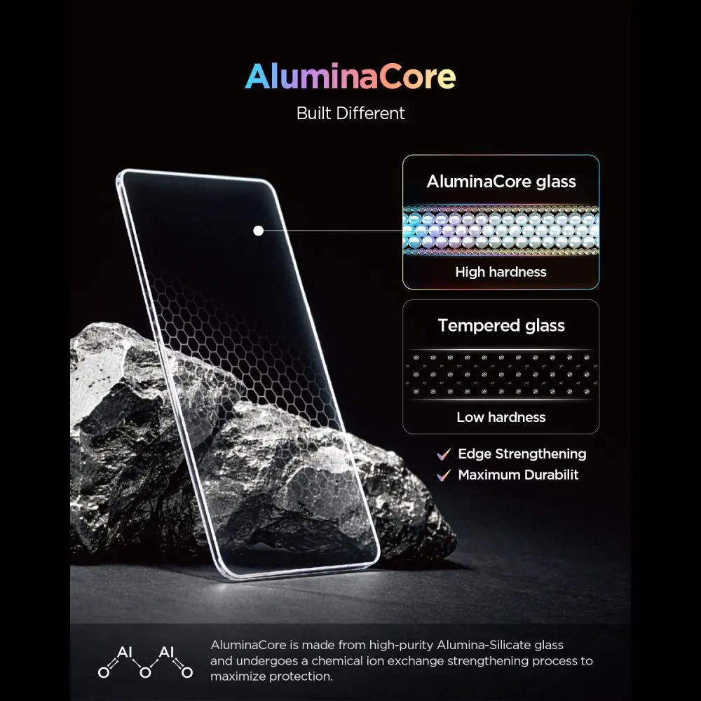 Nothing Phone 4A Pro Ekraanikaitsed  SPIGEN GLAS.TR EZ FIT PRO AC HD 2-PACK