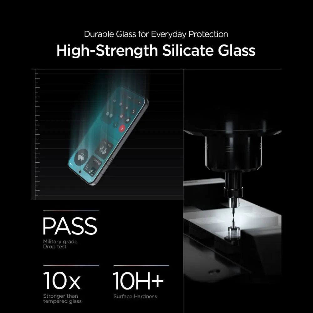 Nothing Phone 4A Pro Ekraanikaitsed  SPIGEN GLAS.TR EZ FIT PRO AC HD 2-PACK