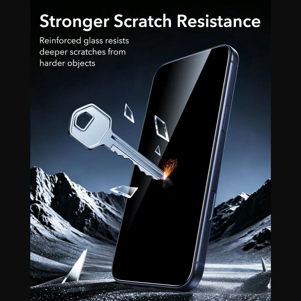Apple iPhone 18 Pro Screen Protector ESR ULTRAFIT ARMORITE TEMPERED GLASS PRIVACY 2-PACK