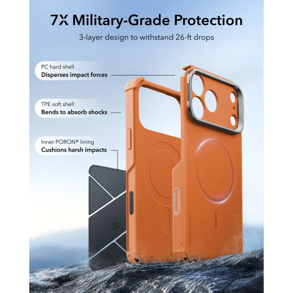 Apple iPhone 18 Pro Telefona vāciņš  ESR CYBER TOUGH KICKSTAND MAGSAFE