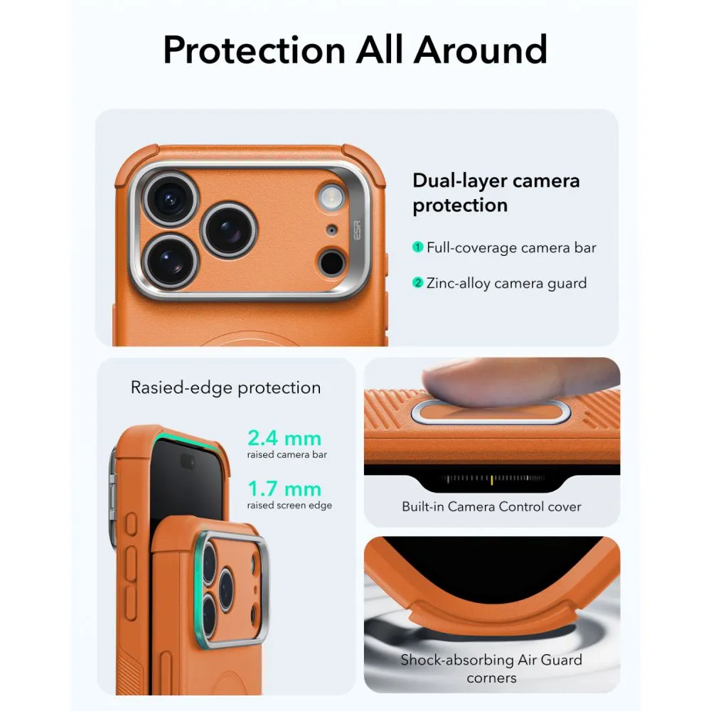 Apple iPhone 18 Pro Telefona vāciņš  ESR CYBER TOUGH KICKSTAND MAGSAFE