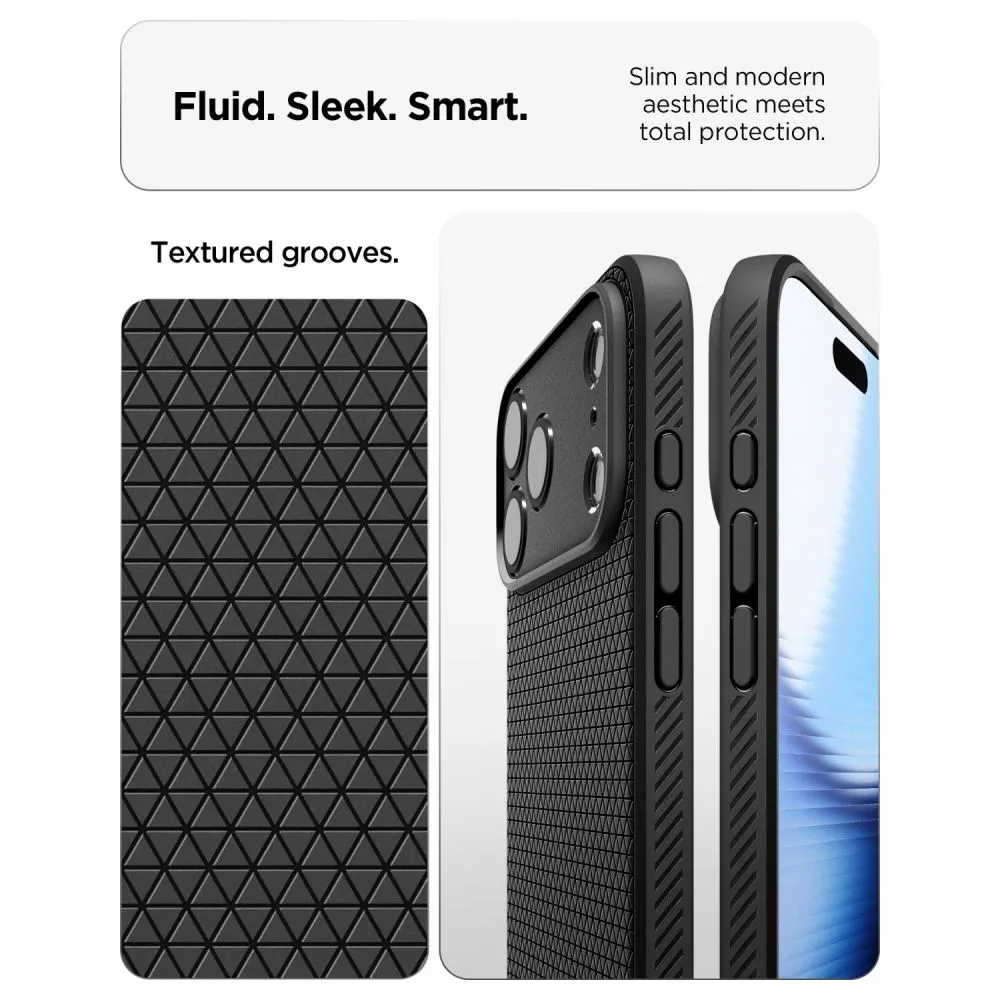 Apple iPhone 18 Pro Telefoni kaaned must SPIGEN LIQUID AIR