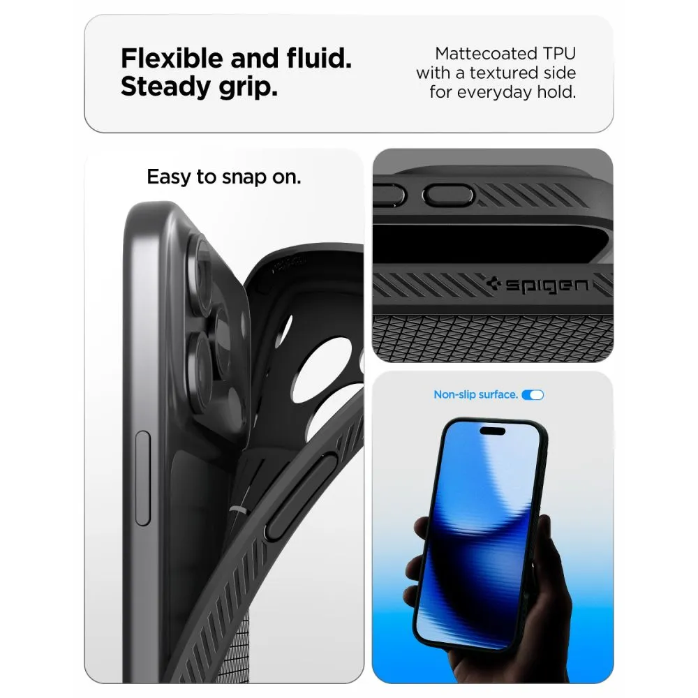 Apple iPhone 18 Pro Telefoni kaaned must SPIGEN LIQUID AIR