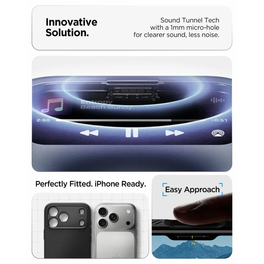 Apple iPhone 18 Pro Telefoni kaaned must SPIGEN LIQUID AIR