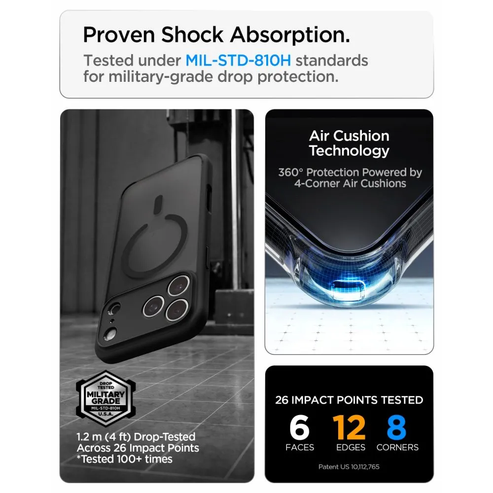 Apple iPhone 18 Pro Telefoni kaaned must SPIGEN ULTRA HYBRID MAGSAFE