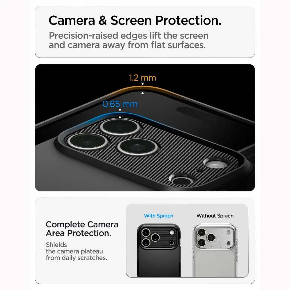 Apple iPhone 18 Pro Telefoni kaaned must SPIGEN TOUGH ARMOR T MAGSAFE