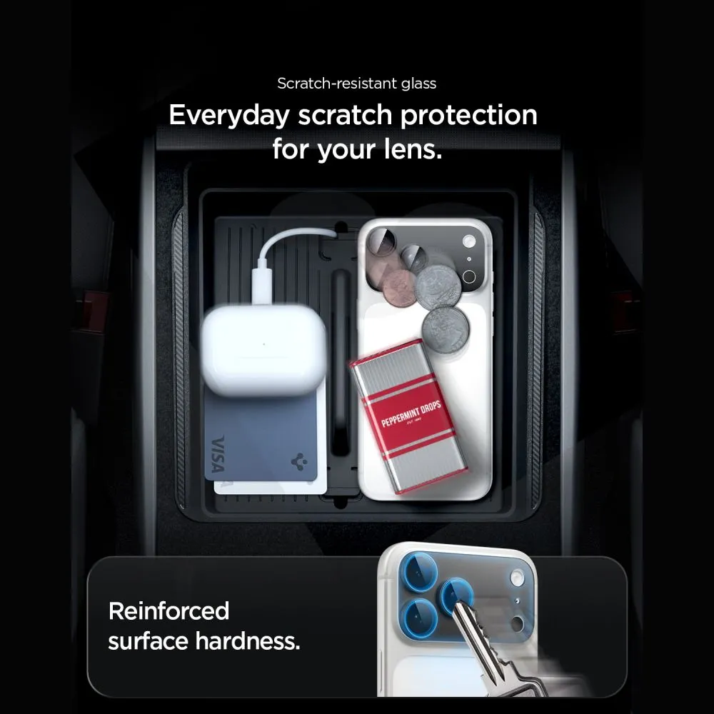 Apple iPhone 18 Pro panssarilasi  SPIGEN OPTIK PRO XL GLAS.TR EZ FIT CAMERA PROTECTOR