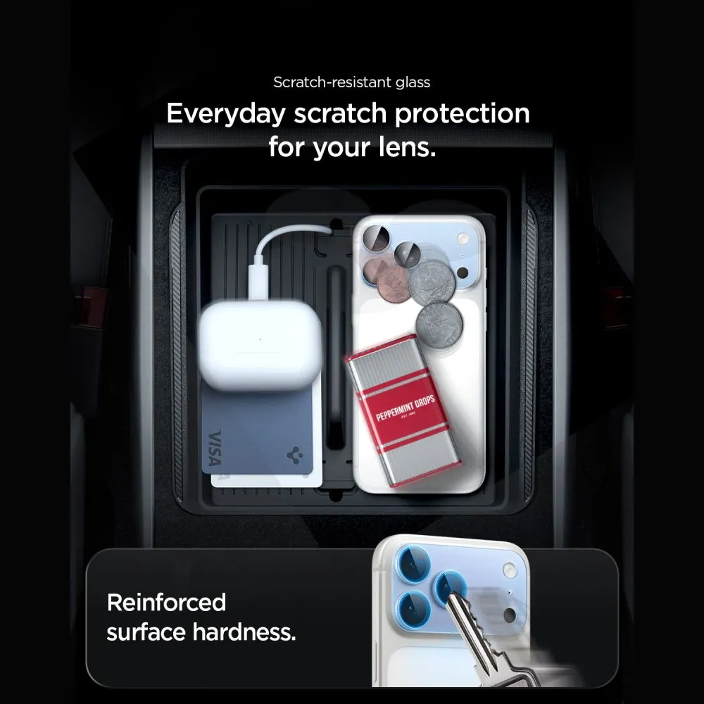 Apple iPhone 18 Pro panssarilasi  SPIGEN OPTIK PRO XL GLAS.TR EZ FIT CAMERA PROTECTOR