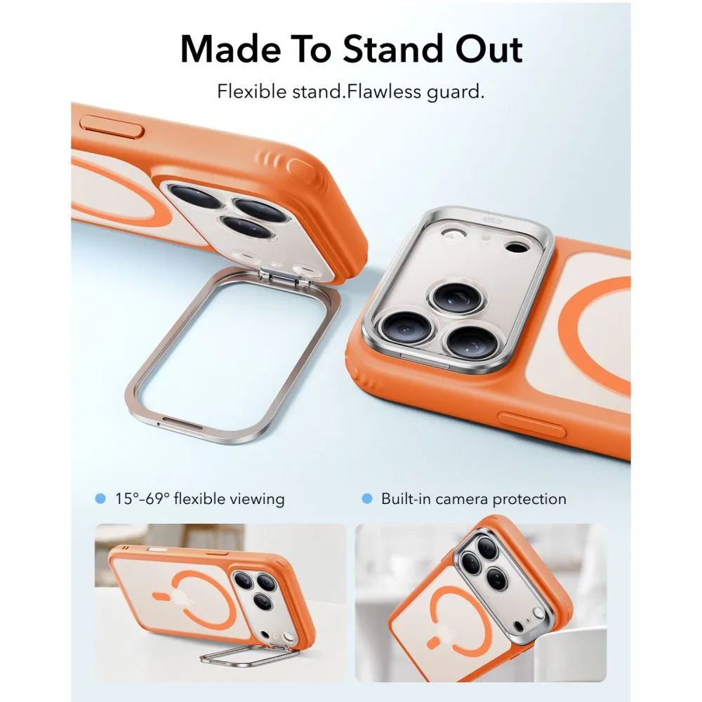 Apple iPhone 18 Pro Telefoni kaaned ESR CLASSIC HYBRID KICKSTAND MAGSAFE