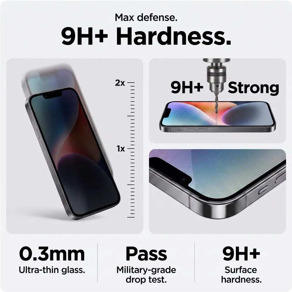 Apple iPhone 18 Pro защитное стекло  TECH-PROTECT ONETOUCH SET SPY+ PRIVACY 2-PACK