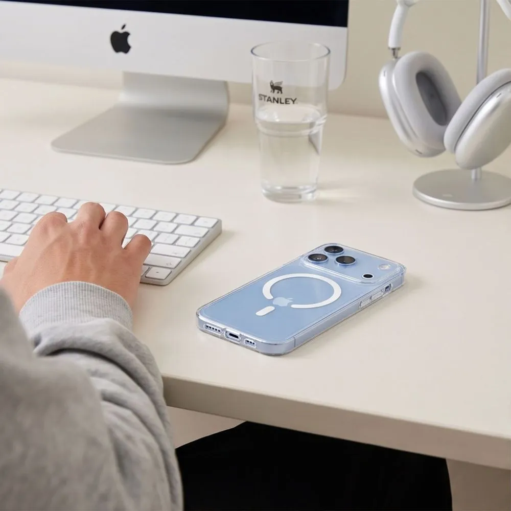 Apple iPhone 18 Pro suojakuori läpinäkyvä TECH-PROTECT FLEXAIR MAGSAFE