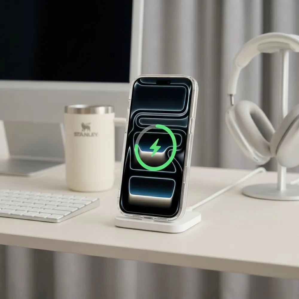 Apple iPhone 18 Pro suojakuori läpinäkyvä TECH-PROTECT FLEXAIR HYBRID CC MAGSAFE