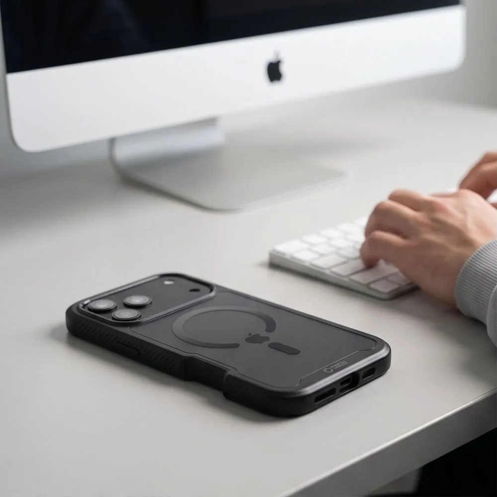 Apple iPhone 18 Pro Telefoni kaaned must TECH-PROTECT DEFENSE MAGSAFE