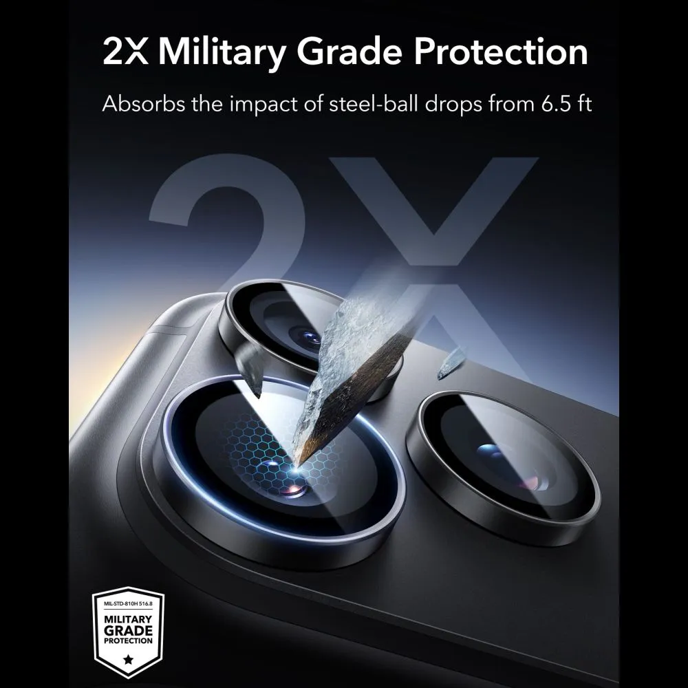 Apple iPhone 18 Pro Screen Protector ESR ARMORITE CAMERA PROTECTOR 2-PACK