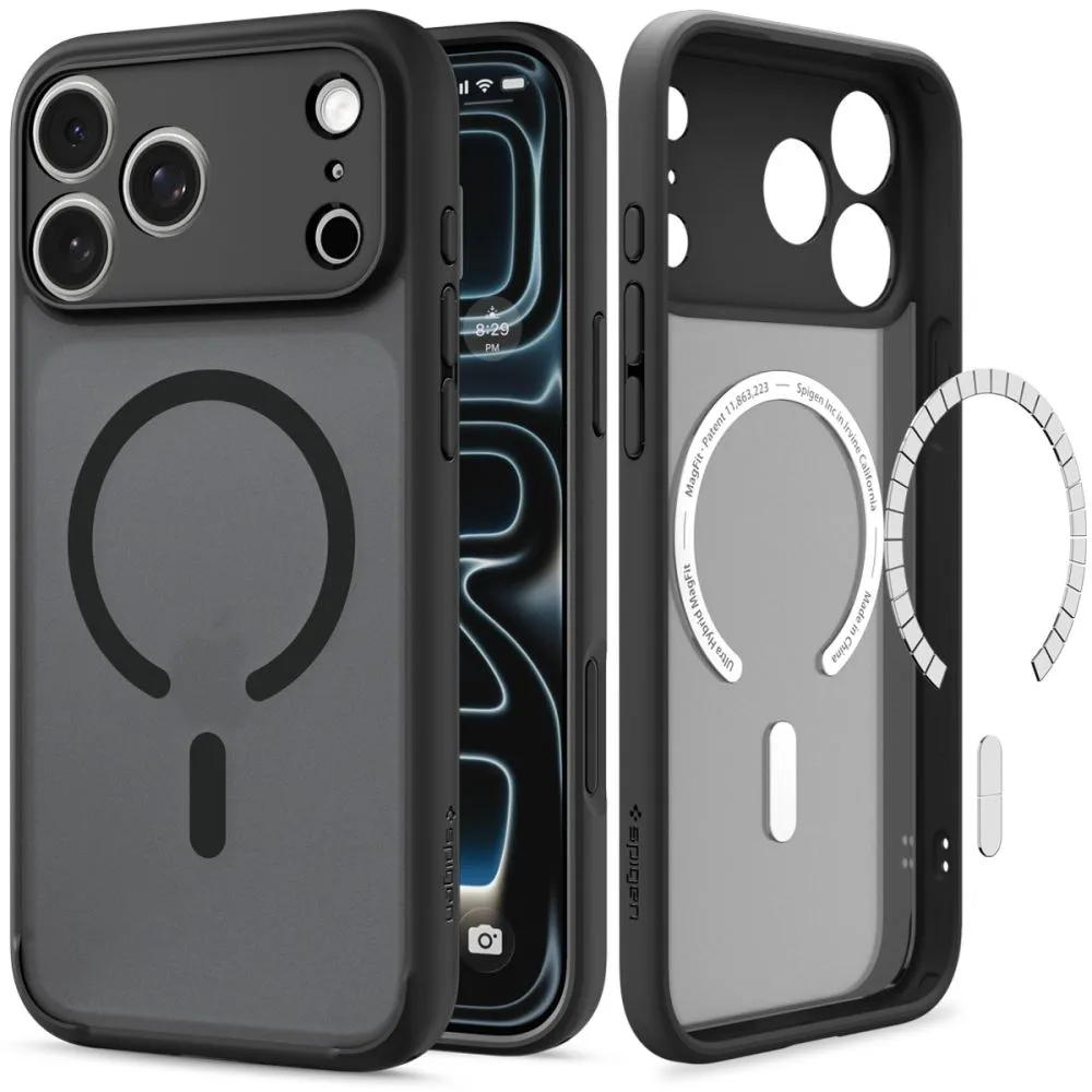 Apple iPhone 18 Pro Telefoni kaaned must SPIGEN ULTRA HYBRID MAGSAFE